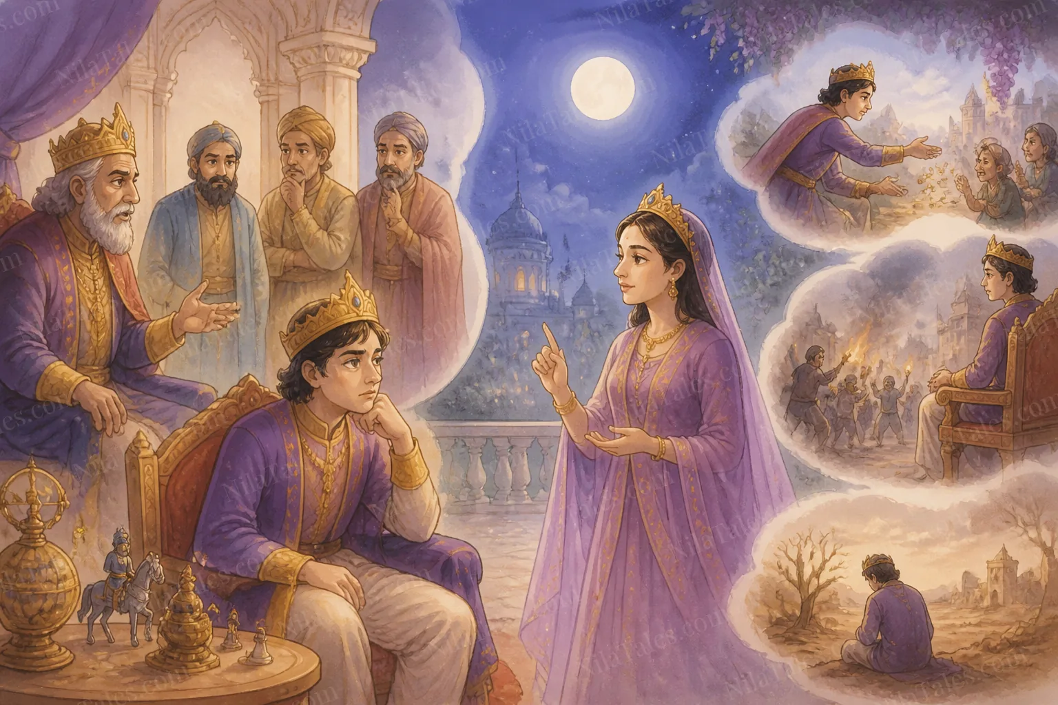 அறிவாளியும் இளவரசியும் — NilaTales cover art