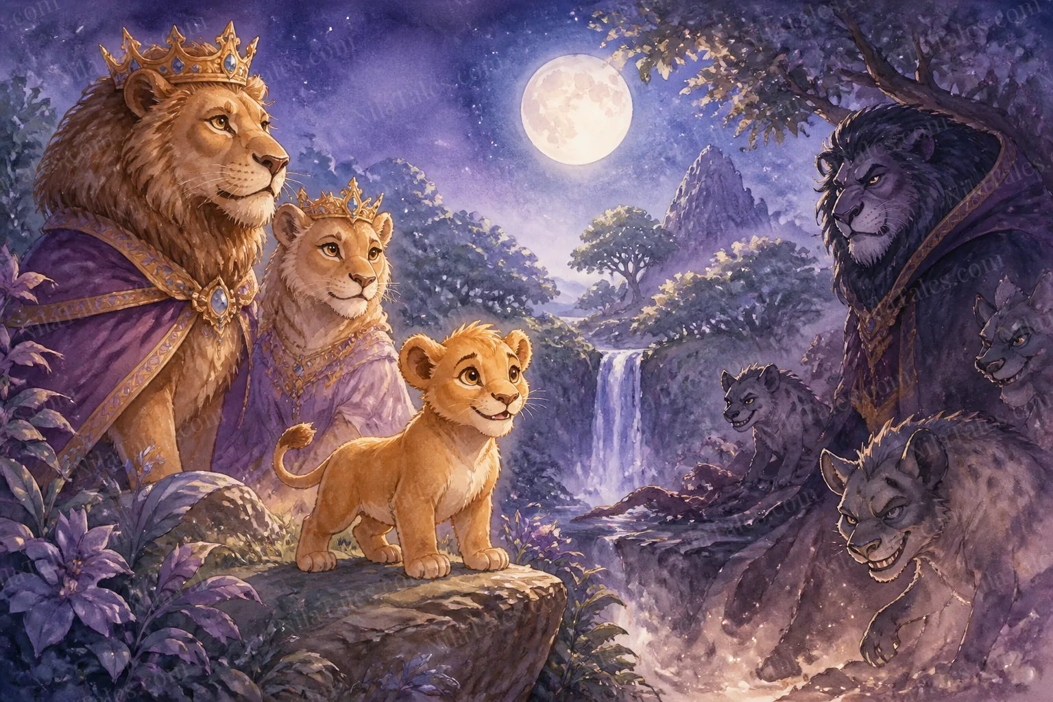 வீரமான சிம்பாவும் காட்டின் ரகசியமும் — NilaTales cover art