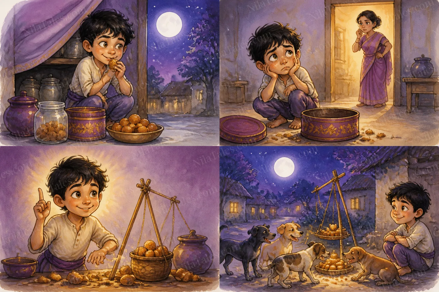 சிறுவன் கவினும் அவன் Clever ஐடியா! — NilaTales cover art