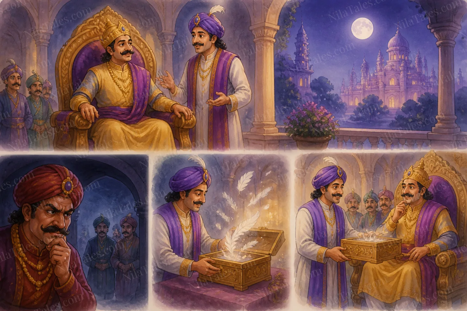 அறிவாளியின் விசித்திரப் பரிசு — NilaTales cover art