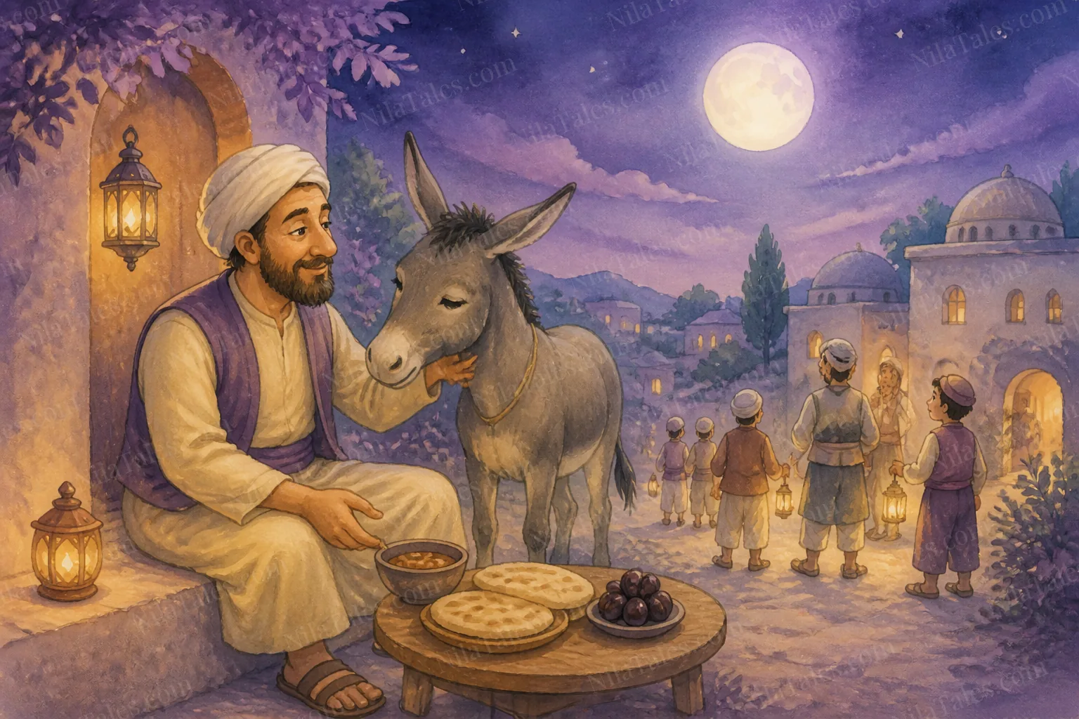 சிரிக்கும் முல்லாவும் காணாமல் போன கழுதையும் — NilaTales cover art