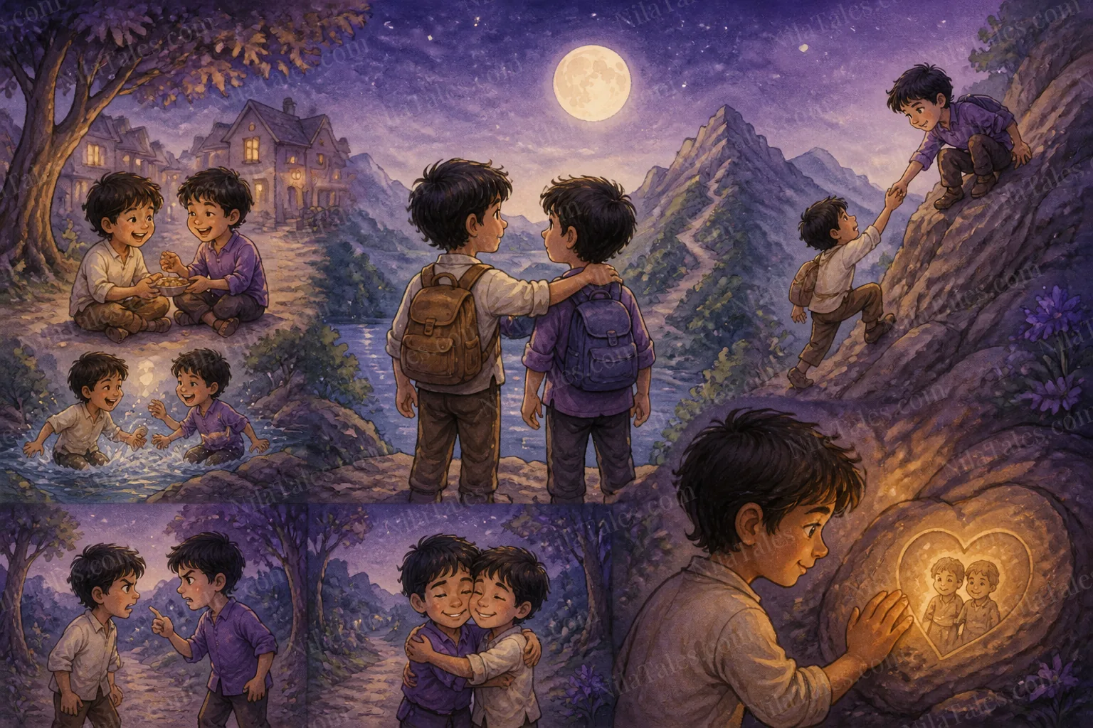 பாறையில் செதுக்கிய நட்பு — NilaTales cover art