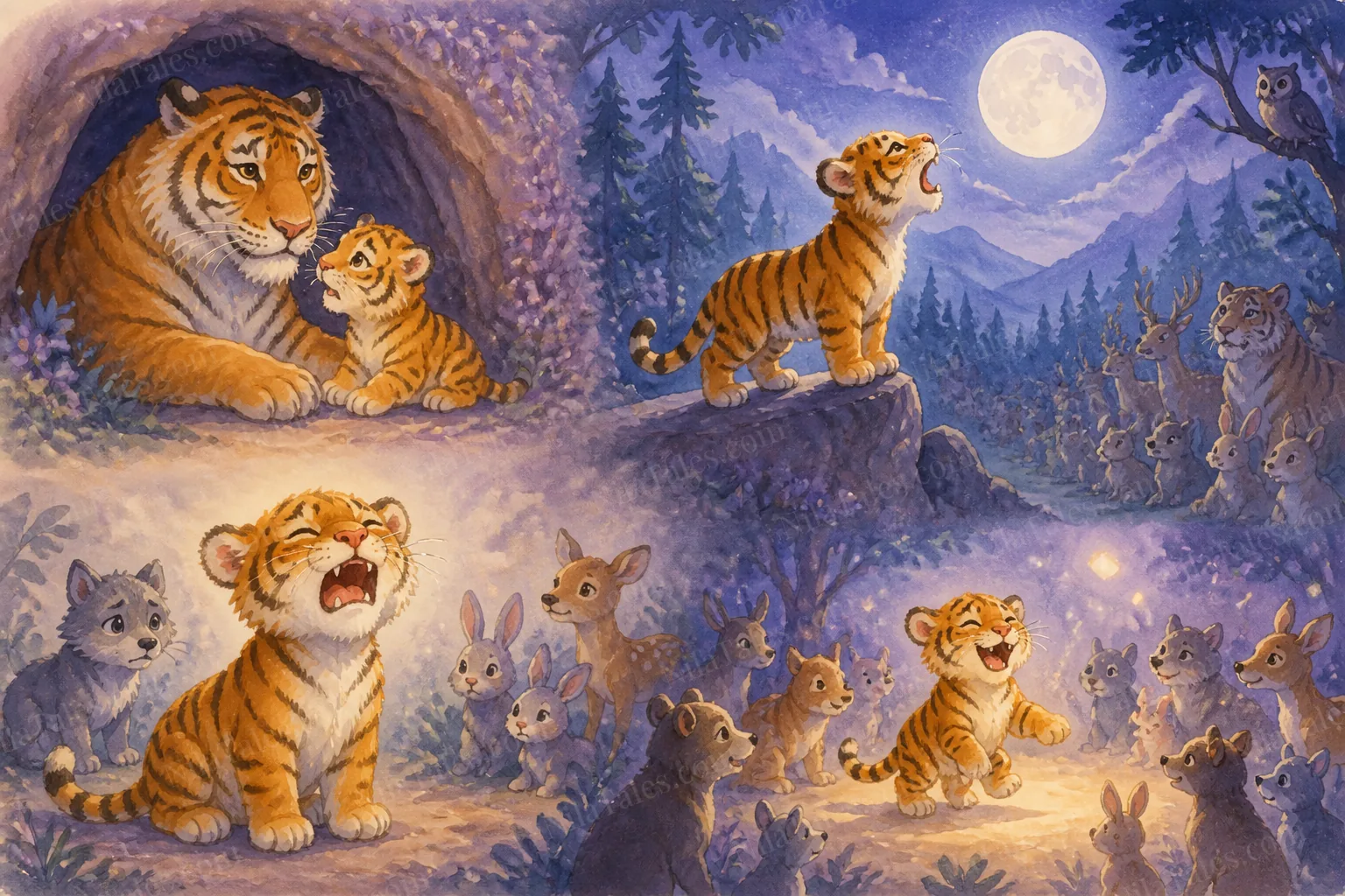 வித்தியாசமான குரலும் வீரப் புலியும் — NilaTales cover art
