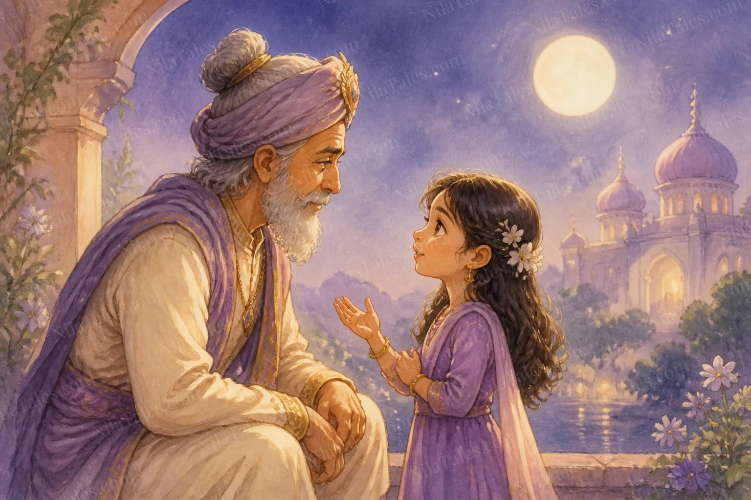 சிறுமி நிலாவின் ஞானம் — NilaTales cover art
