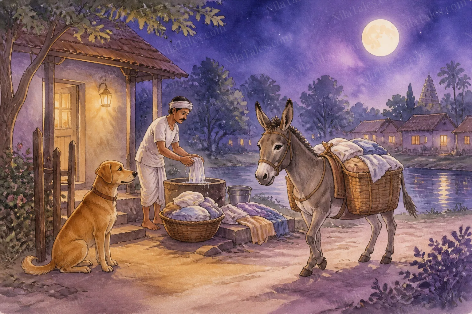 மணி மற்றும் விசுவத்தின் பாடம் — NilaTales cover art