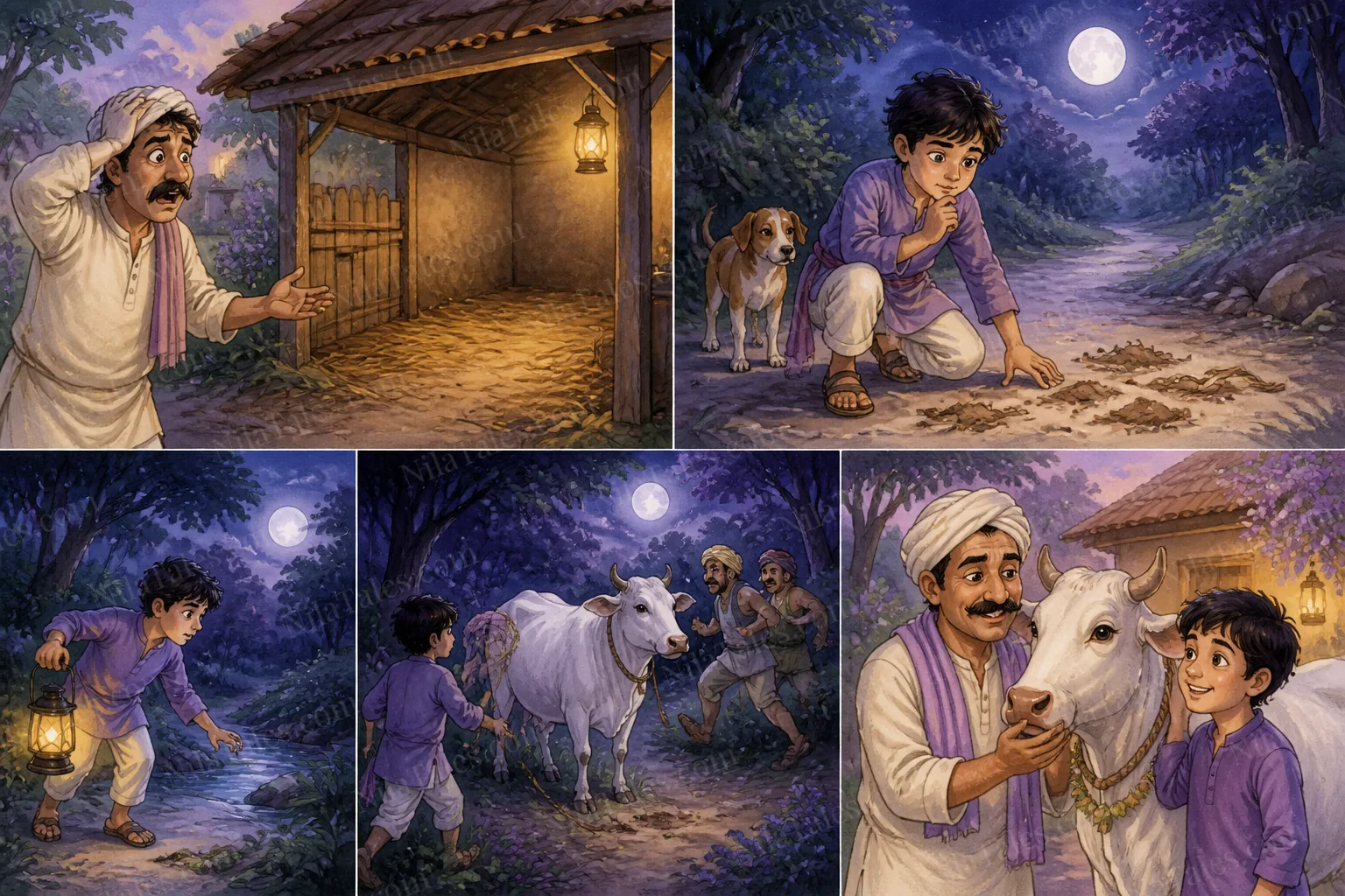 மறைந்த மாடும் புத்திசாலியான சோமுவும் — NilaTales cover art