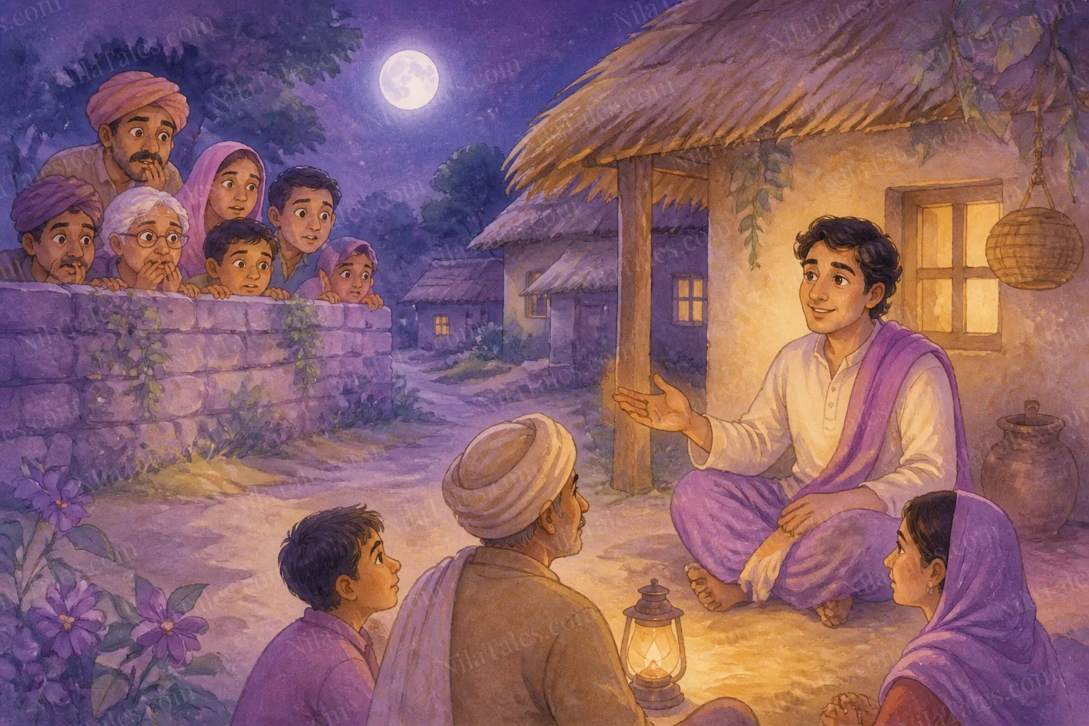 சாமர்த்தியமான சோமுவும் ஊர் மக்களின் கேள்விகளும் — NilaTales cover art