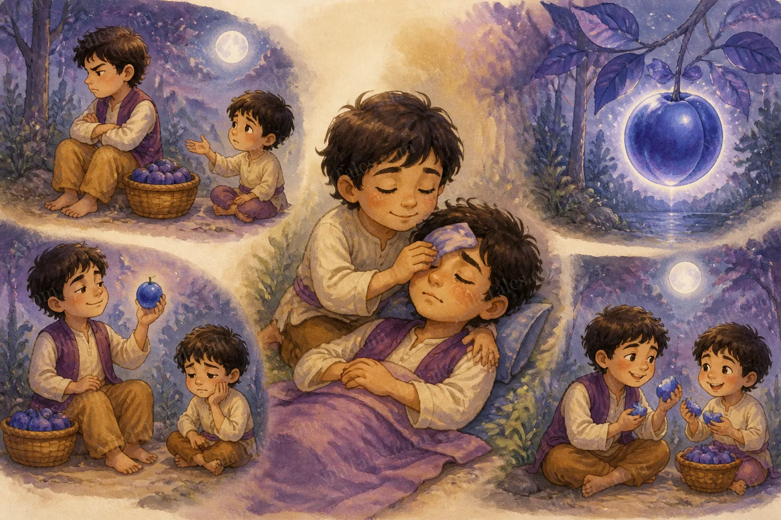 தங்கக் கனிகளும் தம்பியின் அன்பும் — NilaTales cover art