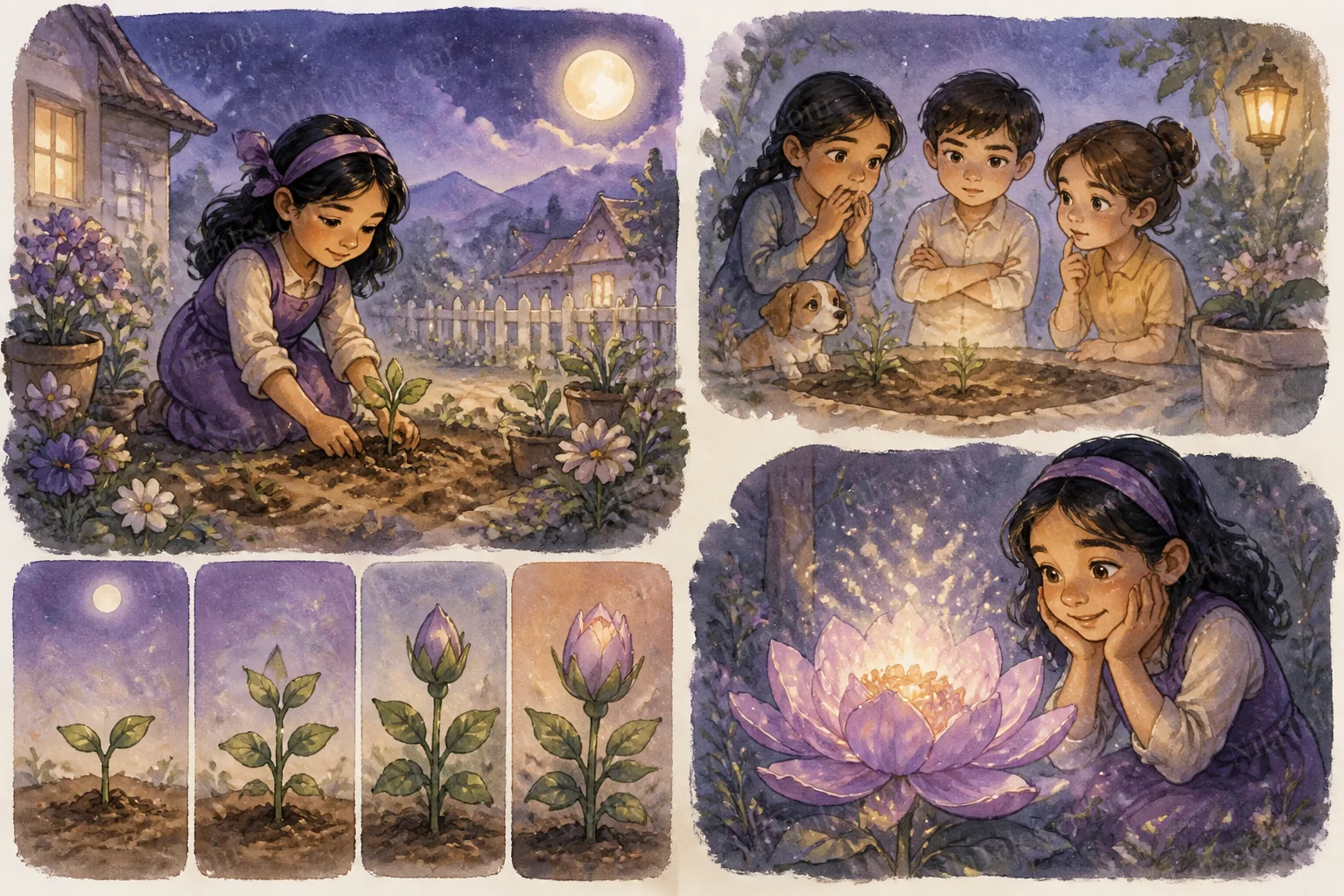நிலா மற்றும் மாயா செடி — NilaTales cover art