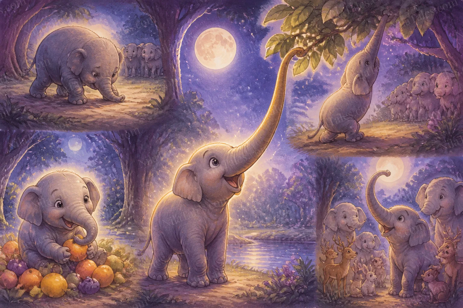 கஜாவின் தைரியமும் புதிய துதிக்கையும் — NilaTales cover art