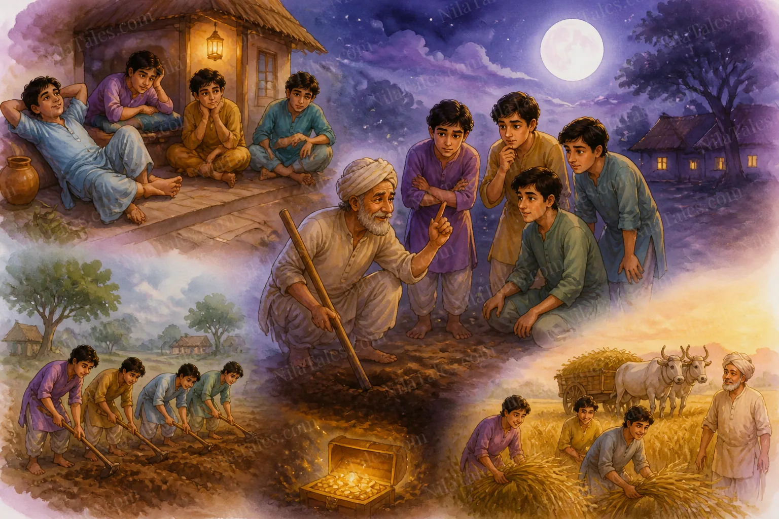 உழைப்பே உண்மையான புதையல் — NilaTales cover art
