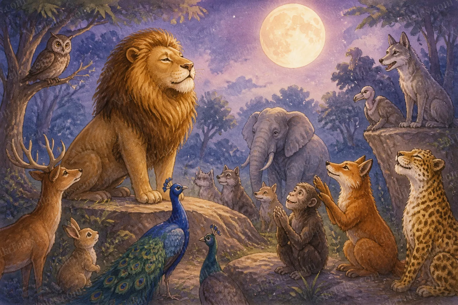 அமைதியான சிங்கம் மற்றும் புகழ்ச்சியின் வலை — NilaTales cover art
