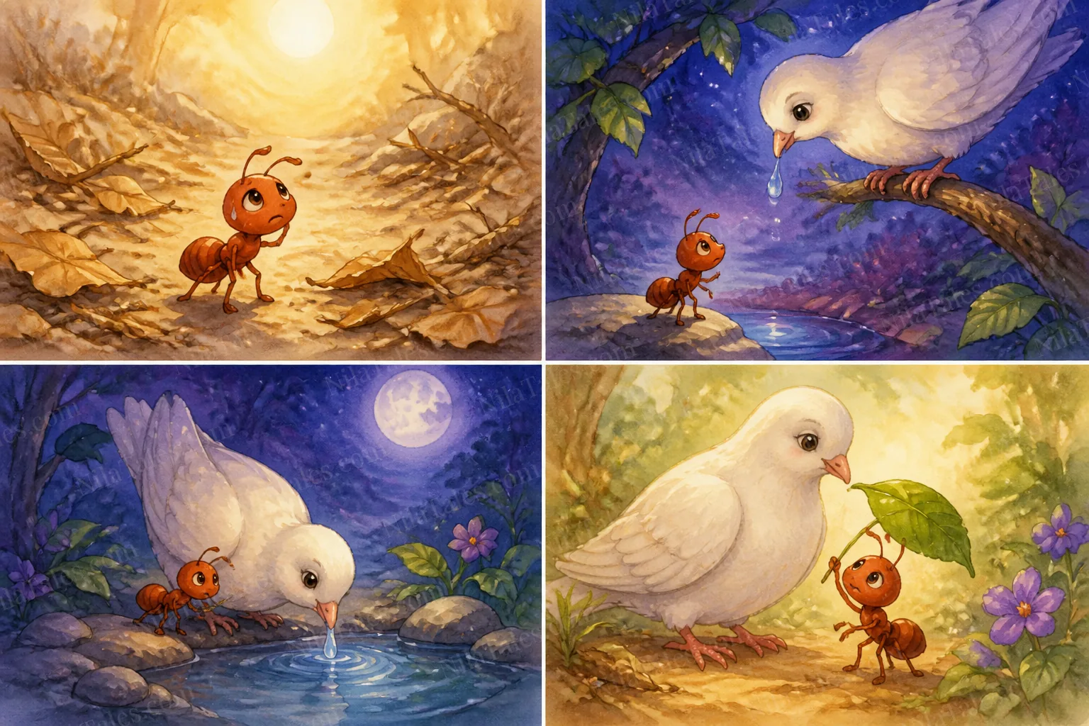 புறாவும் எறும்பும்: ஒரு நன்றியுணர்வு கதை — NilaTales cover art