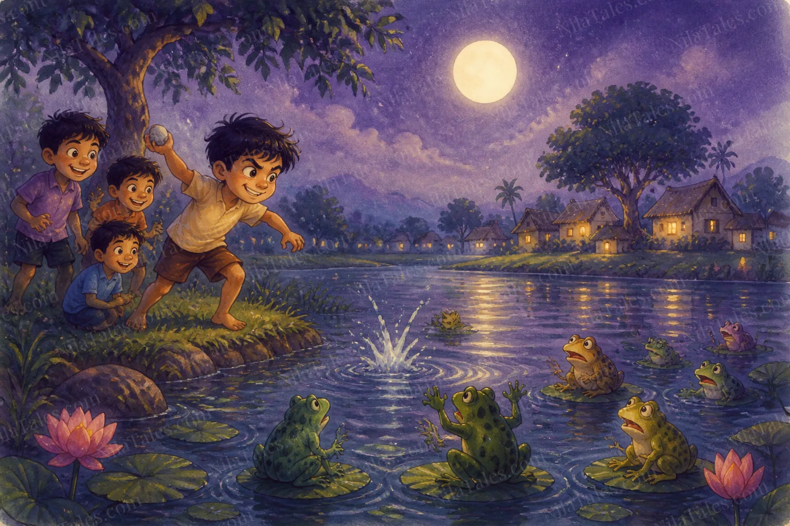 குளக்கரையின் குறும்பு — NilaTales cover art