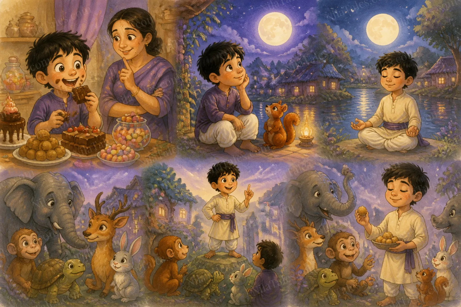 கவின் மற்றும் இனிப்புப் பழக்கம் — NilaTales cover art