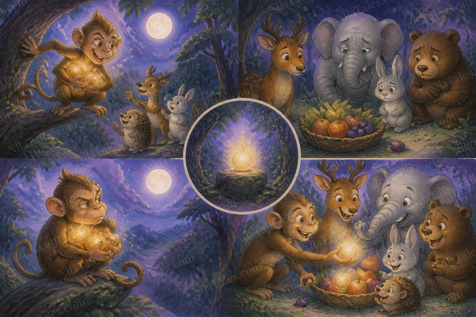 பகிர்ந்து உண்ணும் பழக்கம் — NilaTales cover art