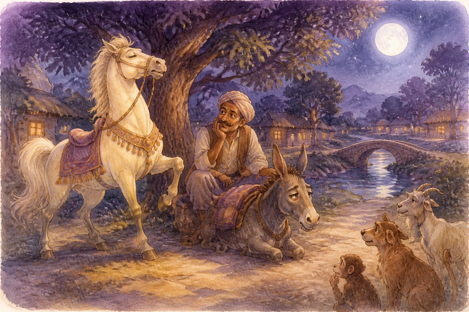 குதிரையும் கழுதையும் — NilaTales cover art