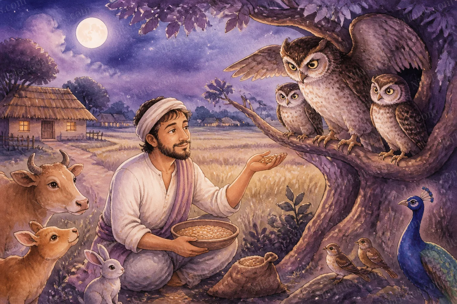 அருணனும் ஆந்தைகளும் — NilaTales cover art