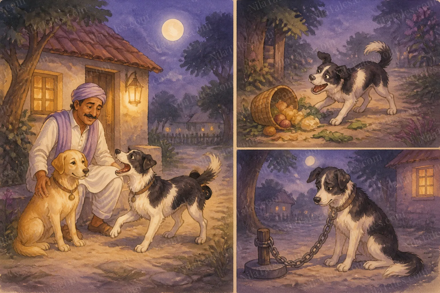 பெருமைக்குரிய சங்கிலியும் பாடம் கற்ற நாயும் — NilaTales cover art