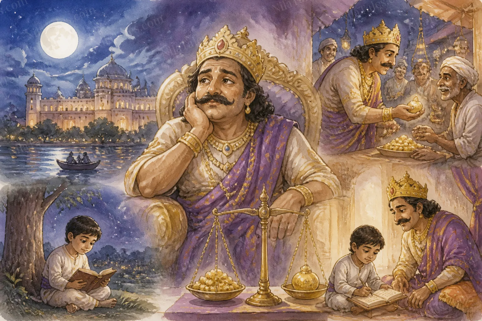 அறிவற்ற அரசரும் கல்வெட்டுப் பாடலும் — NilaTales cover art