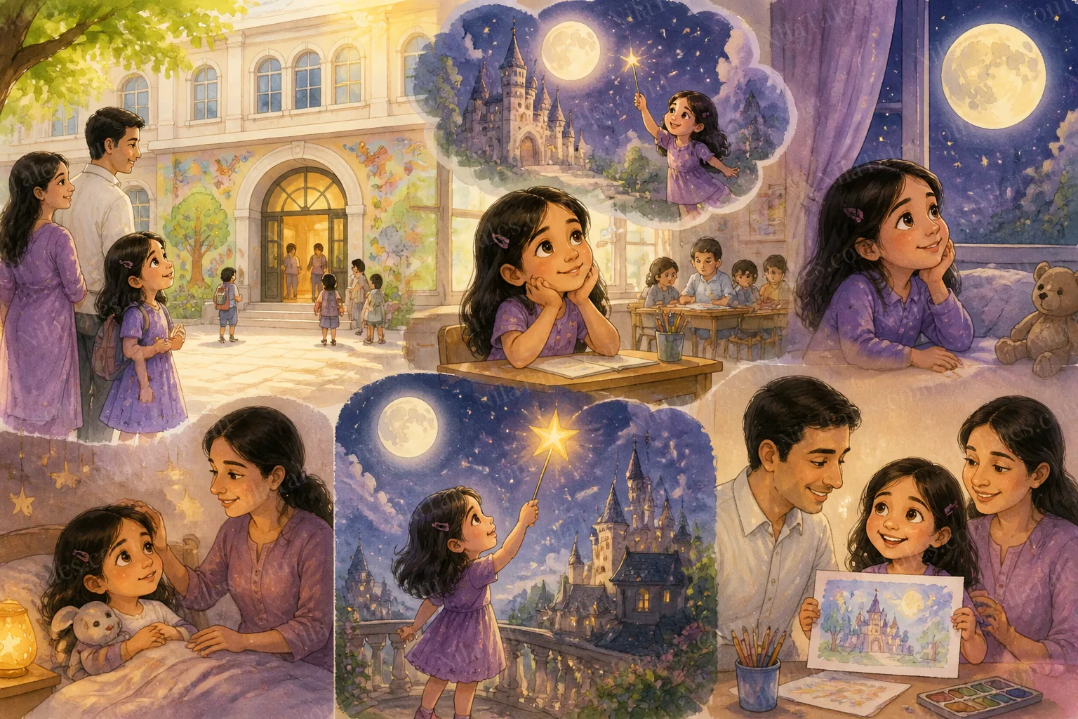 சிறுமியின் கற்பனைப் பயணம் — NilaTales cover art