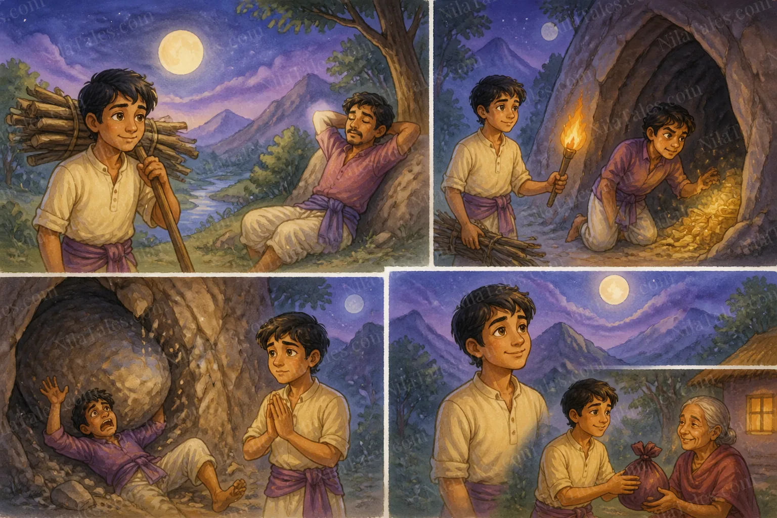 அன்பான சோமுவும் ரகசியக் குகையும் — NilaTales cover art