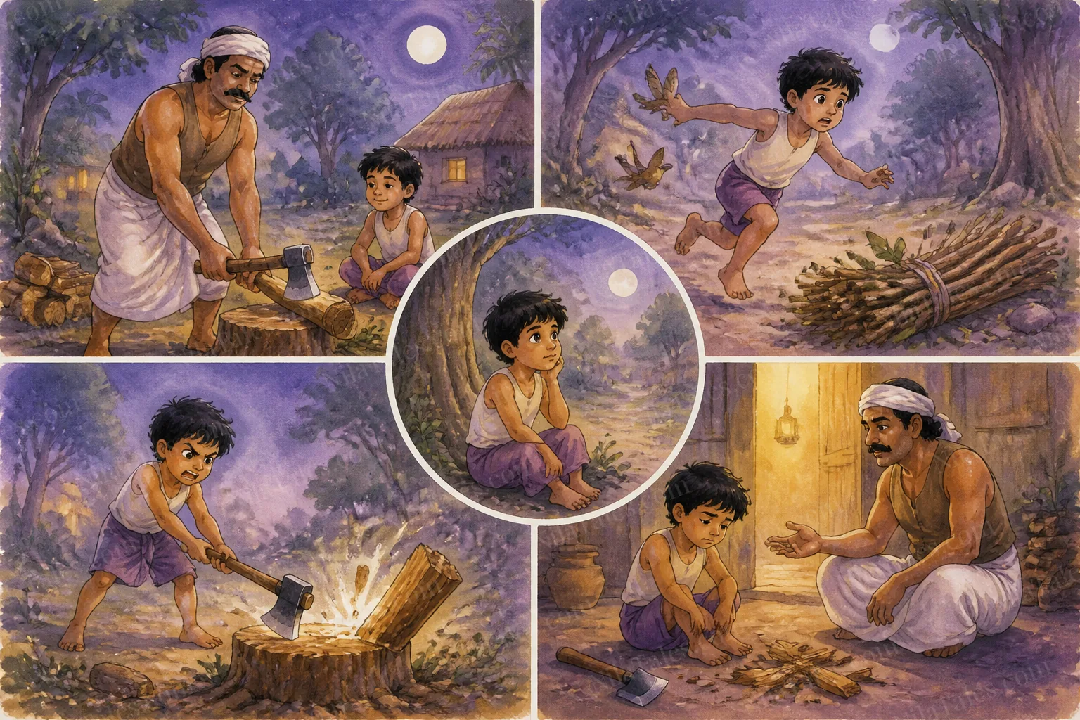 கவனக்குறைவான கதிர் — NilaTales cover art