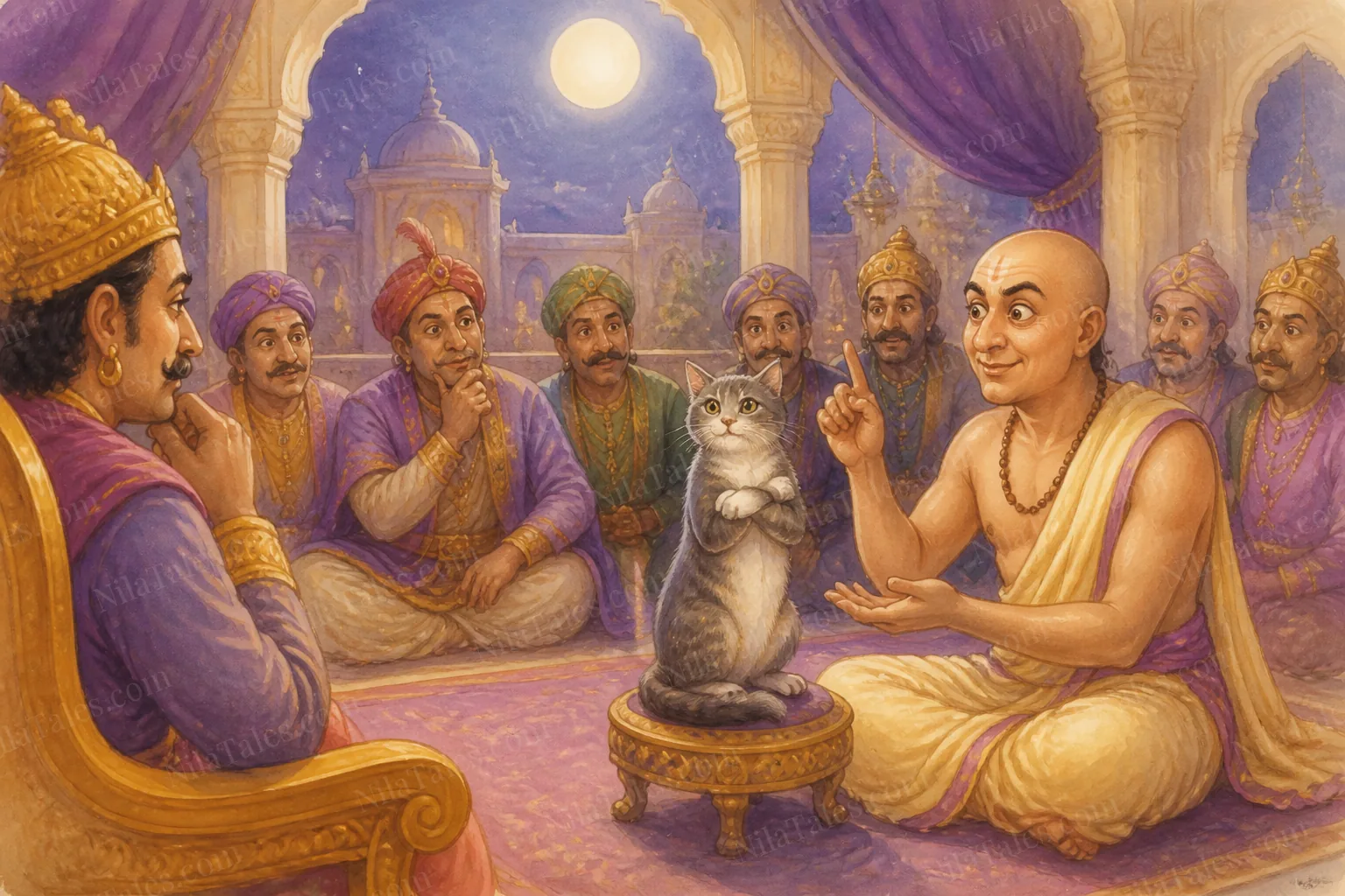 தெனாலி ராமனும் புத்திசாலிப் பூனையும் — NilaTales cover art