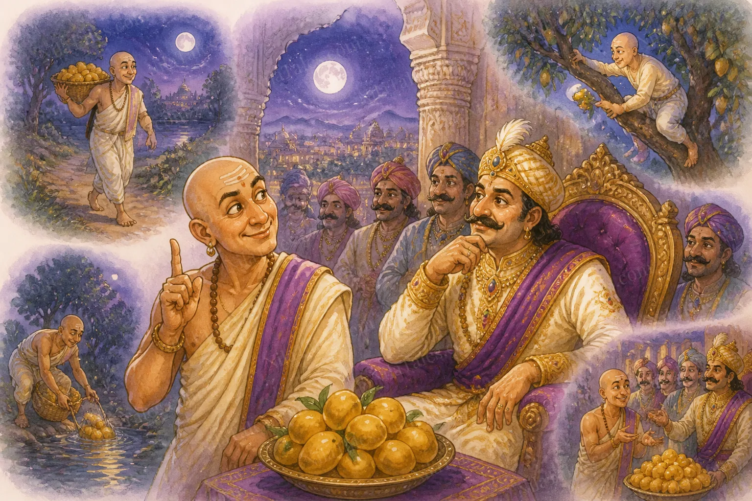 தெனாலி ராமனும் தங்க மாம்பழமும் — NilaTales cover art