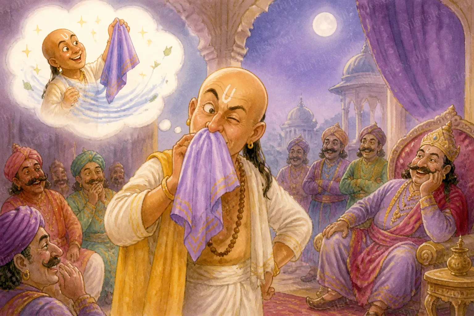 தெனாலி ராமனும் மந்திரத் துணியும் — NilaTales cover art