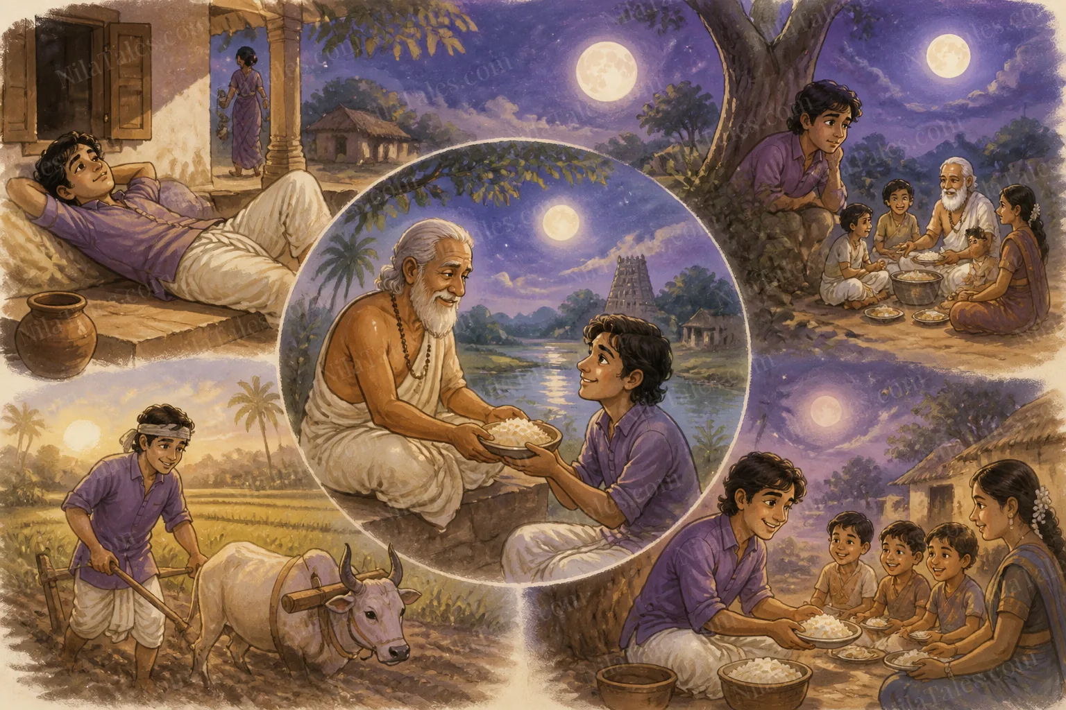 பகிர்ந்து உண்ணும் பண்பு — NilaTales cover art