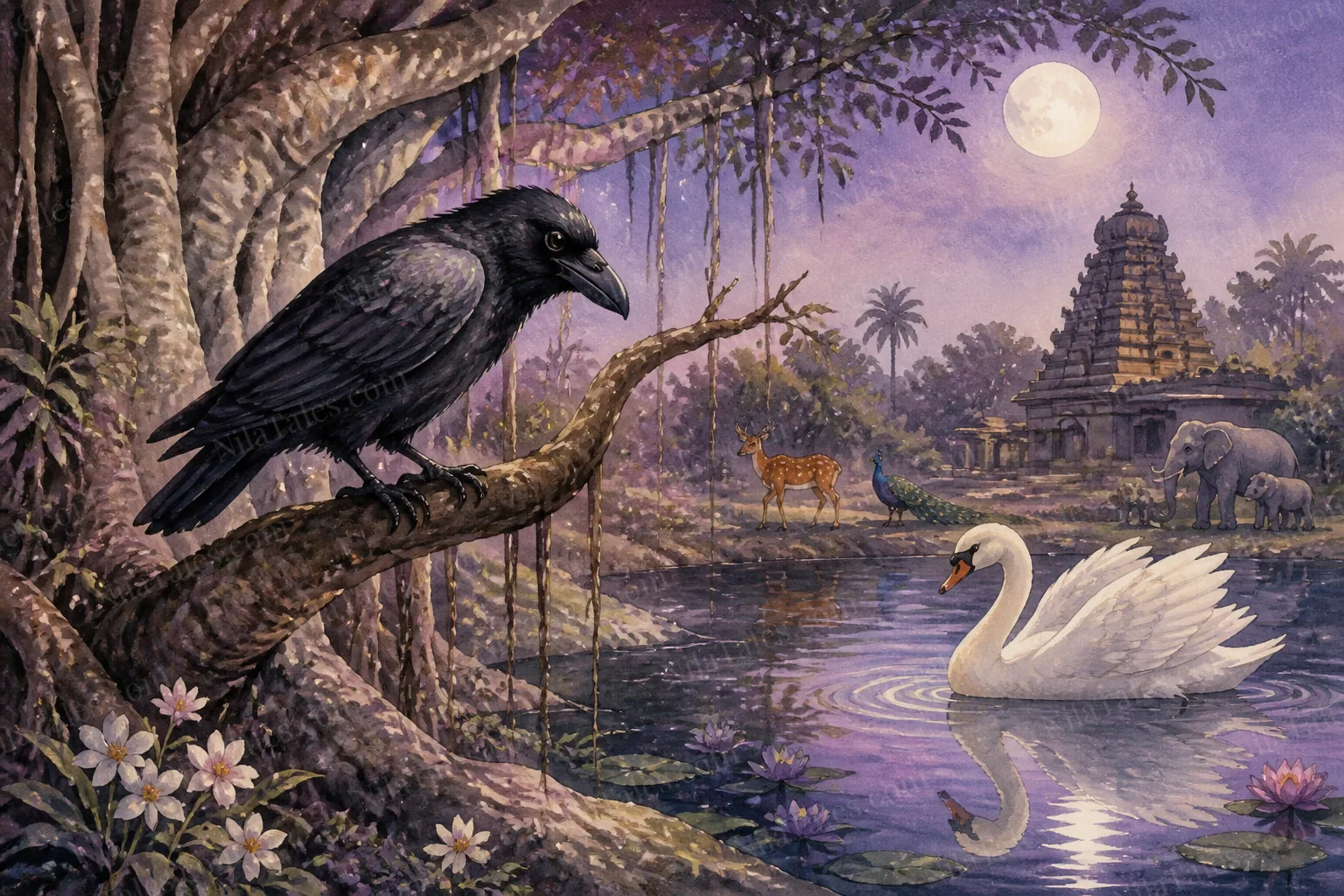 கருப்புச் சிறகும் வெள்ளை அழகும் — NilaTales cover art