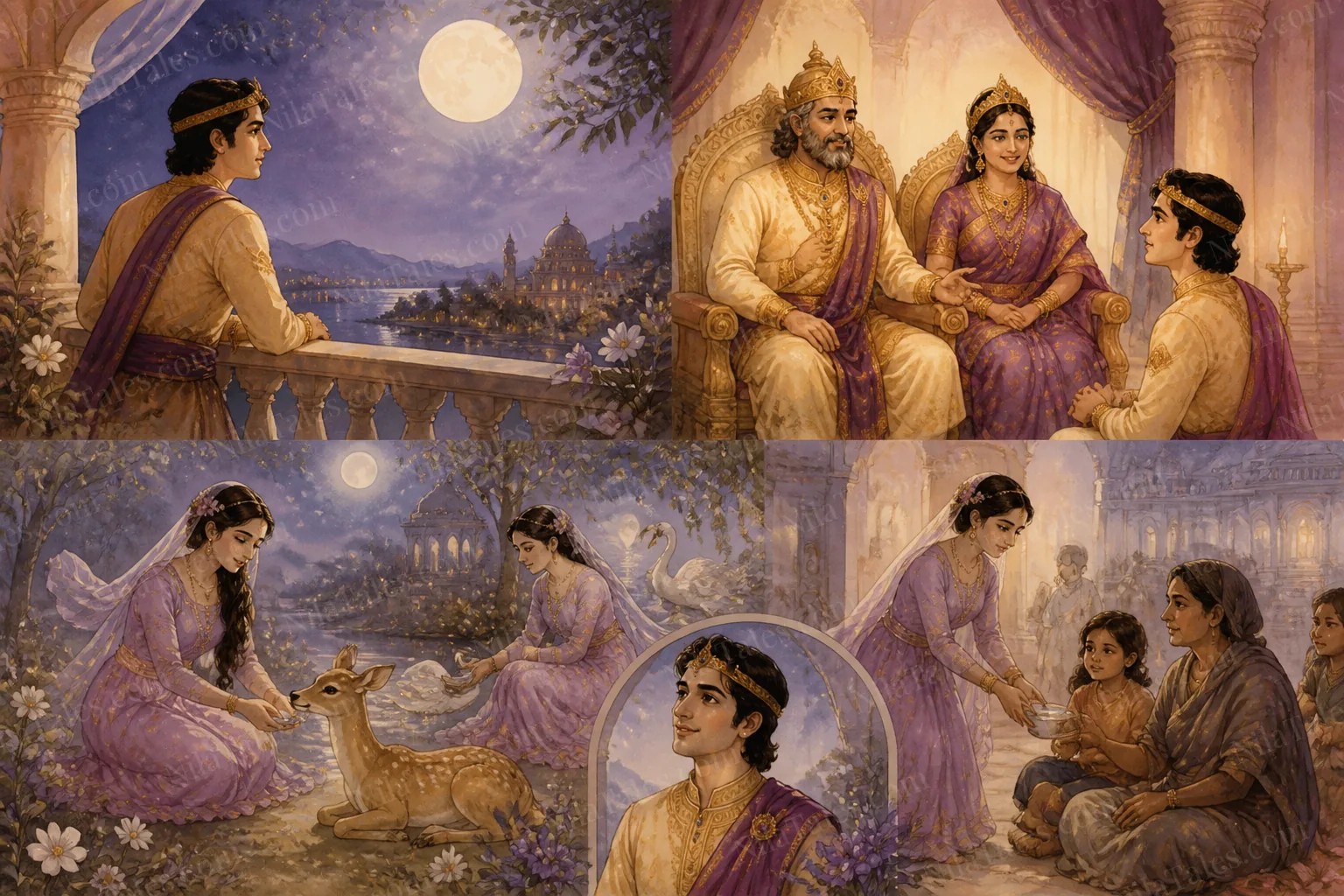 மென்மையான இதயம் கொண்ட இளவரசி — NilaTales cover art